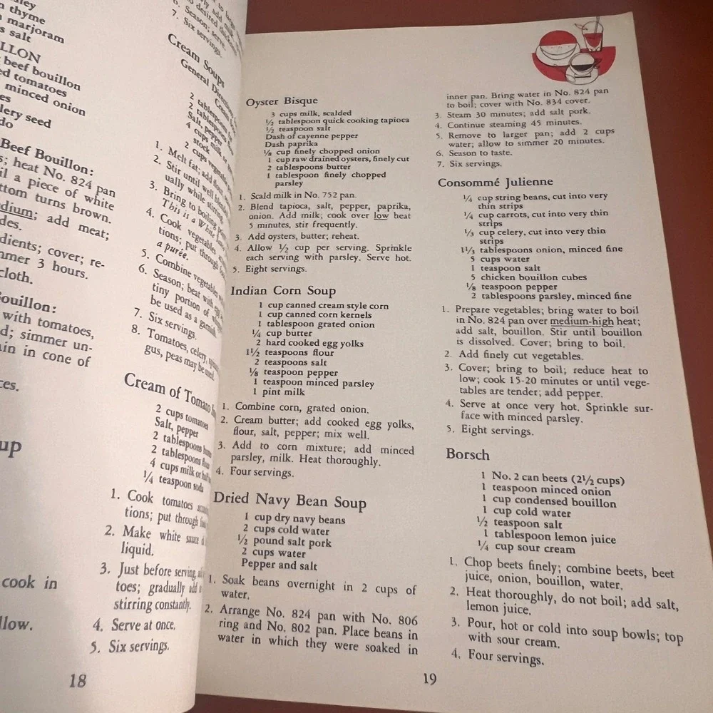 Vintage 1953 Wear-Ever New Method Cooking Instruction Book 19th Edition Cookbook